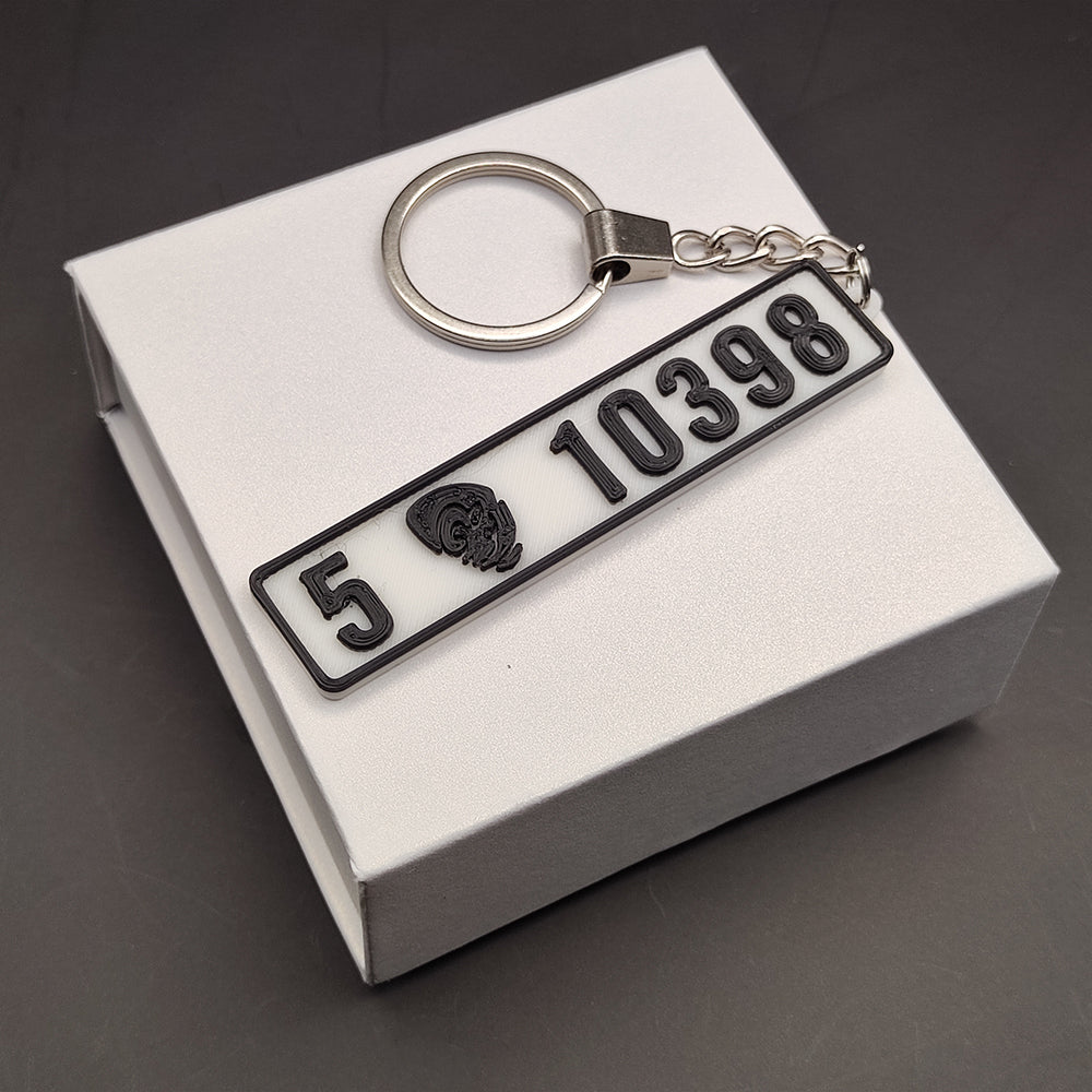 Personalized Car Number Plate Keychain – A Premium Gift for Car Owners in UAE