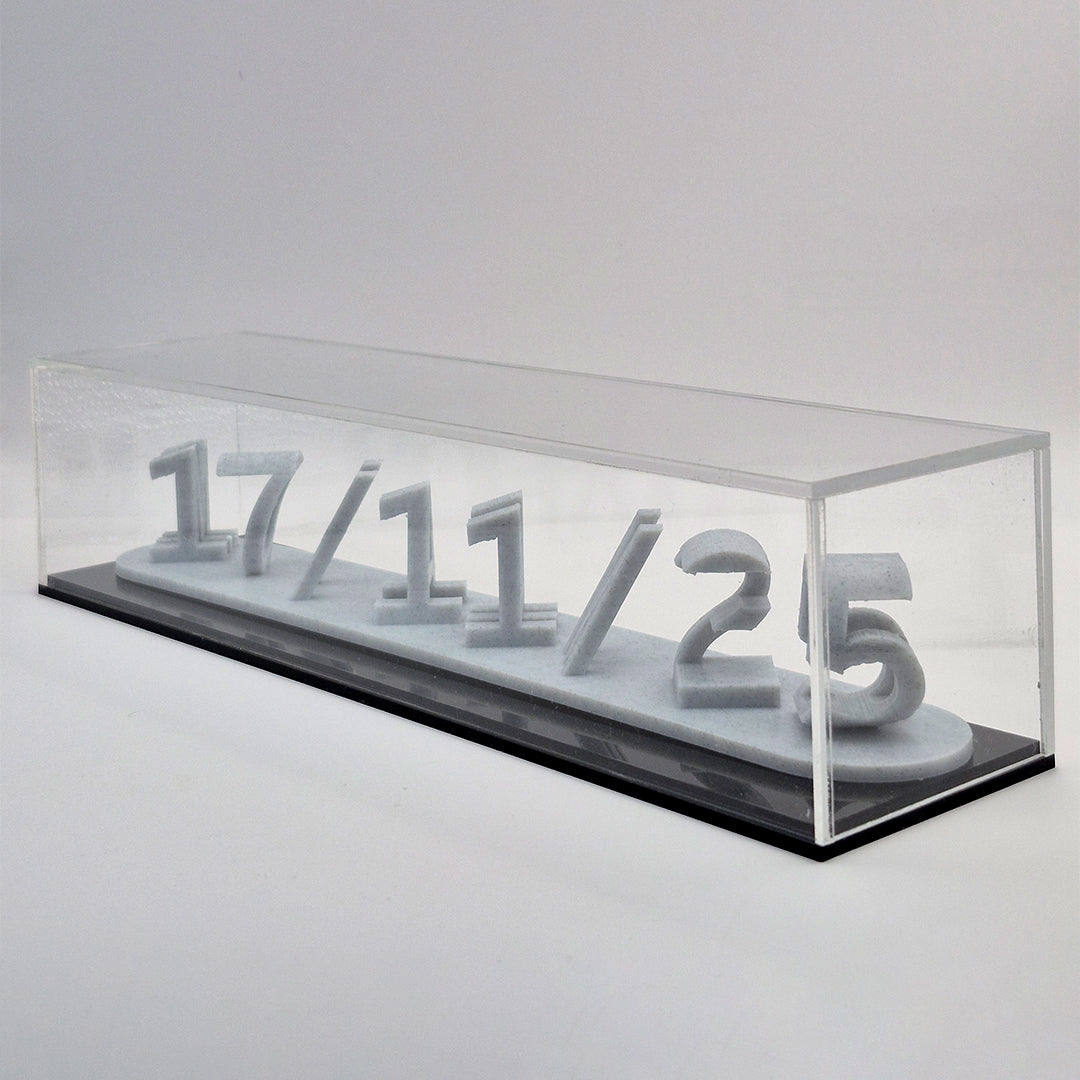 Customized Dual Names 3D Display Gift – Premium Acrylic Box