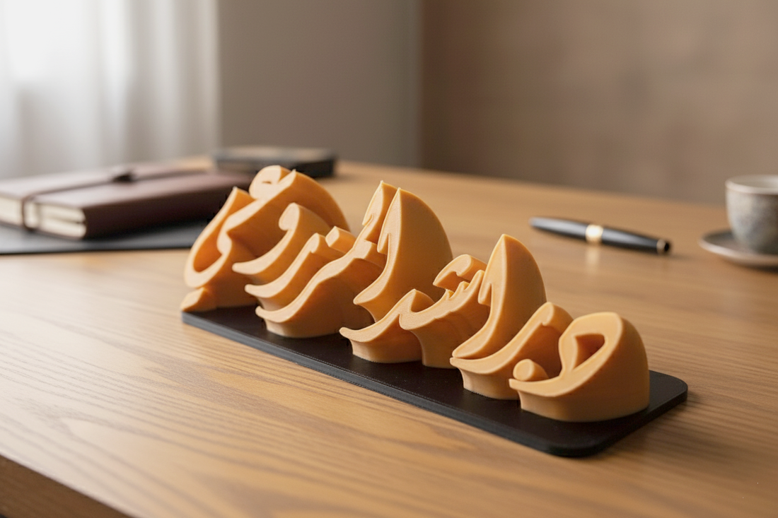 The Executive Edge: Why a Personalized 3D Desk Nameplate is Your Ultimate Corporate Gift