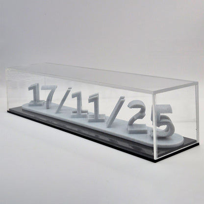 Customized Dual Names 3D Display Gift – Premium Acrylic Box