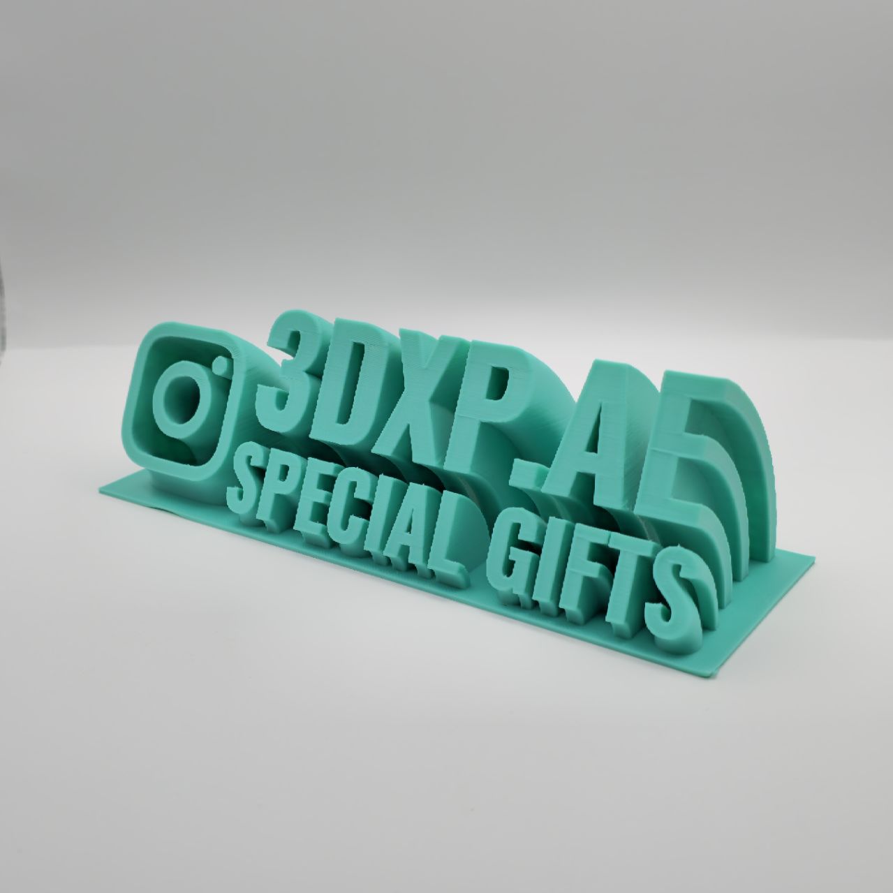 Personalized 3D Desk Nameplate: Executive Corporate Gift